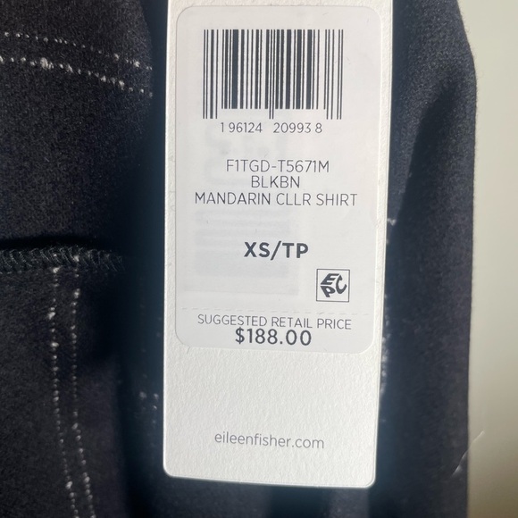 Black Striped Button-Up Shirt - Picture 12 of 14